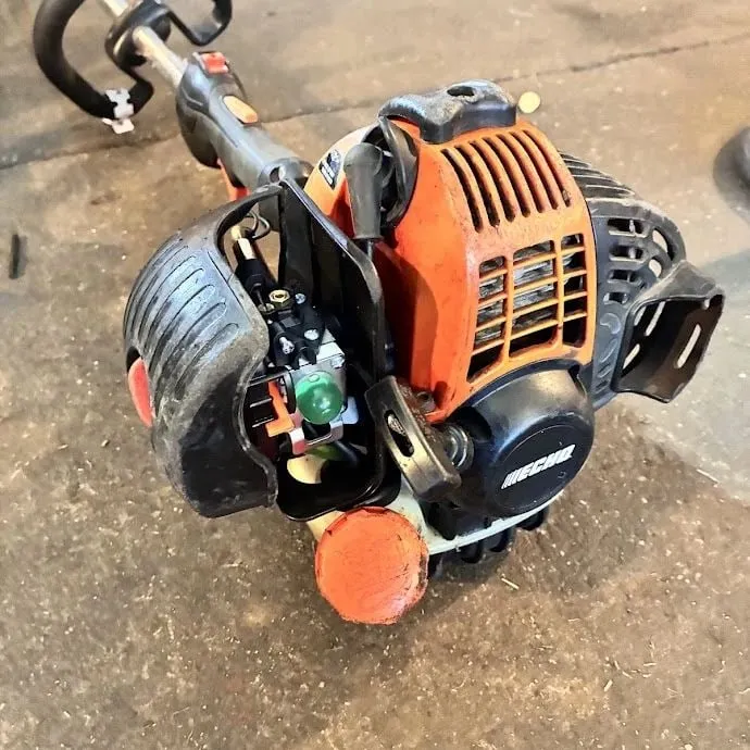 Echo string trimmer in for service